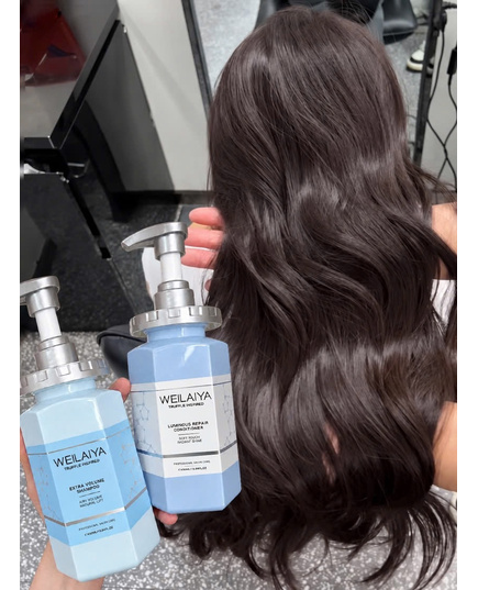 Hình Ảnh Weilaiya Extra Volume & Luminous Repair Bộ Dầu Gội Xả Giảm Dầu Thừa, Phục Hồi Tóc Nấm Truffle, 4 hình ảnh - sieuthilamdep.com