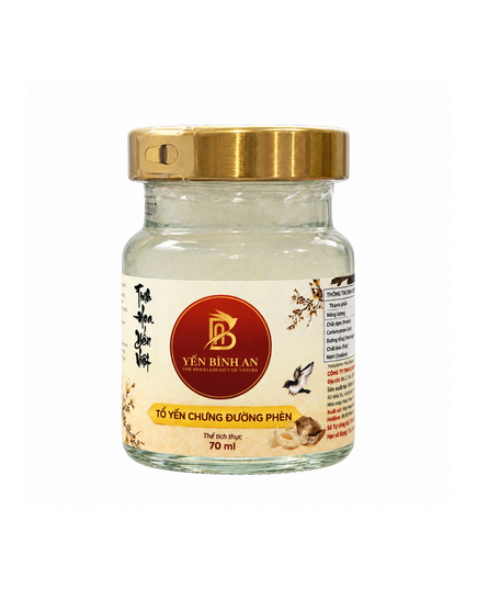 Hình Ảnh Yến Bình An Chưng Đường Phèn - Tổ Yến Chưng Sẳn Cao Cấp, Tùy Chọn: Thùng 105 Hũ, 2 hình ảnh - sieuthilamdep.com