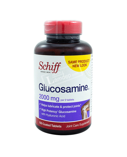 Hình Ảnh Viên Uống Bổ Khớp Schiff Glucosamine (2000mg x 150 Viên) - sieuthilamdep.com