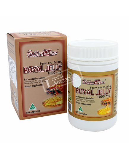 Hình Ảnh Sữa Ong Chúa Golden Care Royal Jelly (1000 mg x 120 Viên) - sieuthilamdep.com