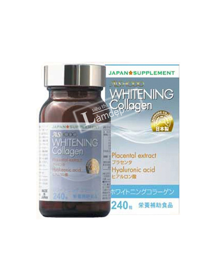 Hình Ảnh Viên Uống Trắng Da, Trị Nám Whitening Collagen Aishodo Nhật Bản - sieuthilamdep.com