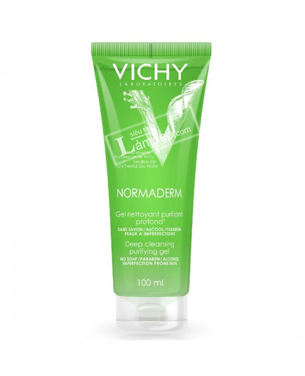 Hình Ảnh Gel Rửa Mặt Ngăn Ngừa Mụn Vichy Normaderm Acne Prone Skin 100ml - sieuthilamdep.com
