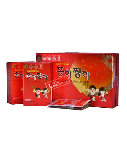 Hình Ảnh Nước Hồng Sâm Baby Daedong Korean Red Ginseng Kid Tonic (20ml x 30 gói) - sieuthilamdep.com