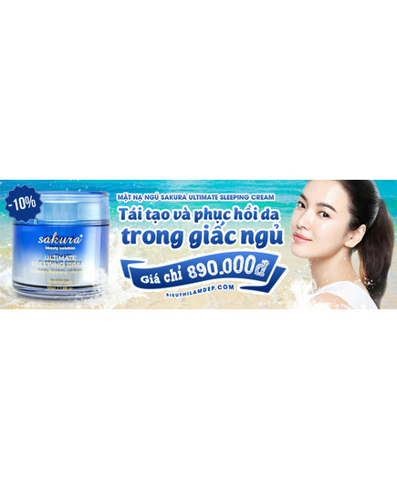 Hình Ảnh Mặt Nạ Ngủ Làm Dịu Và Trẻ Hoá Làn Da SAKURA ULTIMATE SLEEPING CREAM, 2 hình ảnh - sieuthilamdep.com Hình Ảnh Mặt Nạ Ngủ Làm Dịu Và Trẻ Hoá Làn Da SAKURA ULTIMATE SLEEPING CREAM, 2 hình ảnh - sieuthilamdep.com