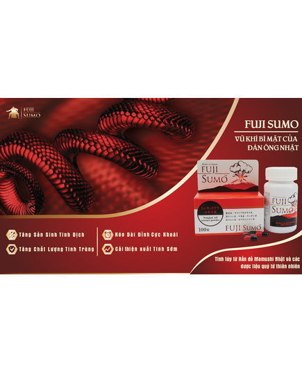 Hình Ảnh Viên Uống Tăng Cường Sinh Lý Fuji Sumo 100 Viên, Tùy Chọn: 100 Viên, 5 hình ảnh - sieuthilamdep.com