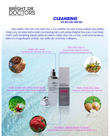 Hình Ảnh Bộ Đôi Trị Mụn Tận Gốc Cleansing & Anties Acnes Bright Doctors, 3 hình ảnh - sieuthilamdep.com