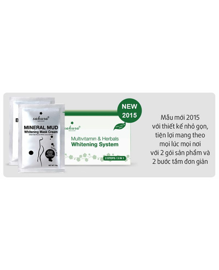 Hình Ảnh Bộ Kem Tắm Trắng Vitamin C Và Thảo Dược Tổng Hợp SAKURA MULTIVITAMIN & HERBALS WHITENING SYSTEM, 4 hình ảnh - sieuthilamdep.com Hình Ảnh Bộ Kem Tắm Trắng Vitamin C Và Thảo Dược Tổng Hợp SAKURA MULTIVITAMIN & HERBALS WHITENING SYSTEM, 4 hình ảnh - sieuthilamdep.com