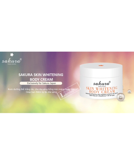 Hình Ảnh Bộ Sản Phẩm Làm Trắng Da Body Sakura Cao Cấp Tiêu Chuẩn Nhật Bản, 3 hình ảnh - sieuthilamdep.com