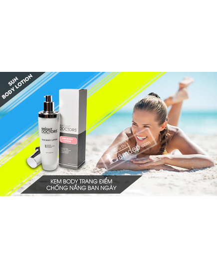 Hình Ảnh Bộ Sản Phẩm Tắm Trắng Da Toàn Thân Hoàn Hảo Body White Shower, White Body Cream & Sun Body Lotion Bright Doctors, 5 hình ảnh - sieuthilamdep.com