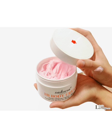 Hình Ảnh Bộ Kem Dưỡng Trắng Da Toàn Thân Sakura Body Whitening Cream, 4 hình ảnh - sieuthilamdep.com Hình Ảnh Bộ Kem Dưỡng Trắng Da Toàn Thân Sakura Body Whitening Cream, 4 hình ảnh - sieuthilamdep.com