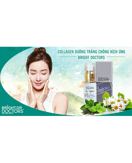 Hình Ảnh Collagen Dưỡng Trắng & Chống Kích Ứng Da Bright Doctors, 2 hình ảnh - sieuthilamdep.com