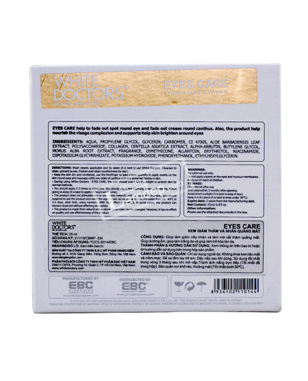 Hình Ảnh Kem Chống Nhăn Da Chống Thâm Quầng Mắt White Doctors - Eyes Care, 4 hình ảnh - sieuthilamdep.com