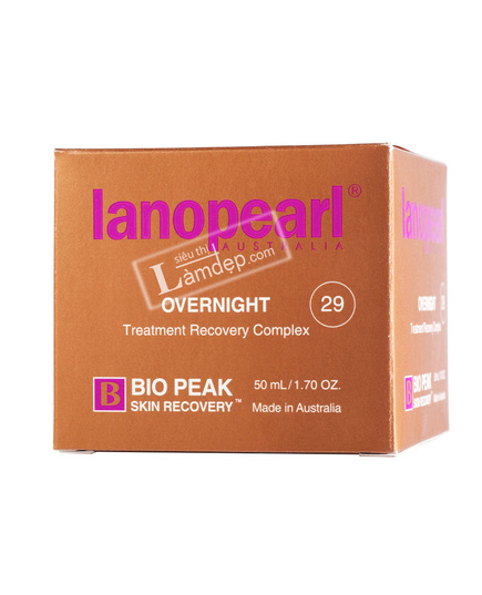 Hình Ảnh Kem Phục Hồi Da Ban Đêm Nhau Cừu Và 48 Thảo Mộc Overnight Treatment Recovery Complex Lanopearl Bio Peak, 3 hình ảnh - sieuthilamdep.com
