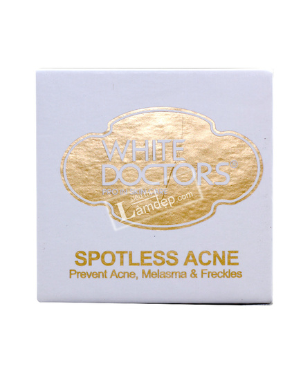 Hình Ảnh Kem Trị Thâm Mụn Làm Trắng Da White Doctors - Spotless Acne, 5 hình ảnh - sieuthilamdep.com Hình Ảnh Kem Trị Thâm Mụn Làm Trắng Da White Doctors - Spotless Acne, 5 hình ảnh - sieuthilamdep.com