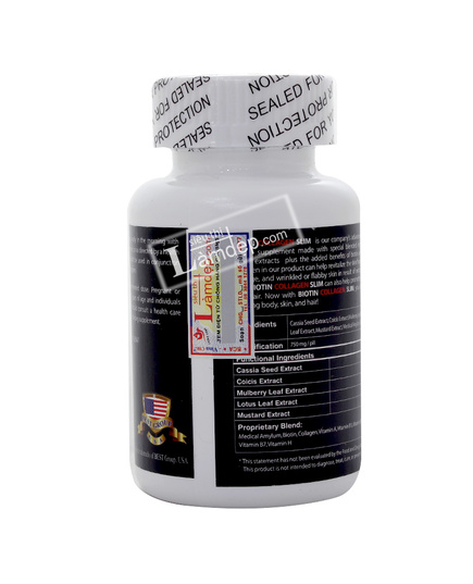 Hình Ảnh Thuốc Giảm Cân BIOTIN COLLAGEN SLIM Đẹp Da Đẹp Tóc Mỹ, 3 hình ảnh - sieuthilamdep.com