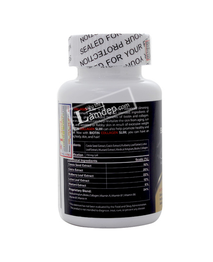 Hình Ảnh Thuốc Giảm Cân BIOTIN COLLAGEN SLIM Đẹp Da Đẹp Tóc Mỹ, 4 hình ảnh - sieuthilamdep.com