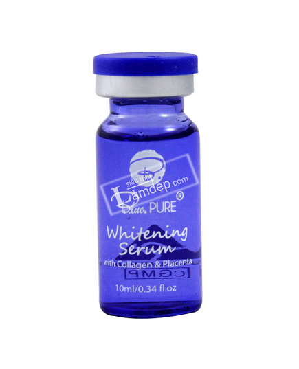 Hình Ảnh Serum Dưỡng Trắng, Tái Tạo Da Blue Pure Whitening (Tinh Chất Nhau Thai Cừu Kết Hợp Collagen), 2 hình ảnh - sieuthilamdep.com