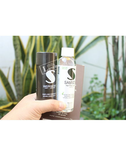 Hình Ảnh Combo Bột Phủ Tóc Samson Hair, 3 hình ảnh - sieuthilamdep.com