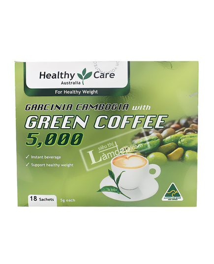 Hình Ảnh Healthy Care Garcinia Cambogia Green Coffee 5000, 2 hình ảnh - sieuthilamdep.com