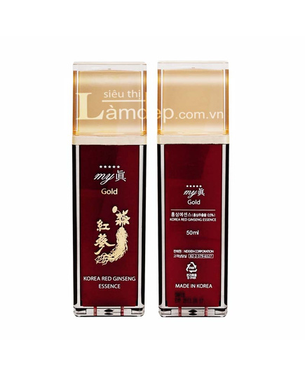 Hình Ảnh Lotion Hồng Sâm Đỏ Hàn Quốc My Gold Korea Red Ginseng Essence, 3 hình ảnh - sieuthilamdep.com Hình Ảnh Lotion Hồng Sâm Đỏ Hàn Quốc My Gold Korea Red Ginseng Essence, 3 hình ảnh - sieuthilamdep.com