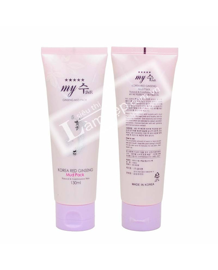 Hình Ảnh Mặt Nạ Bùn Hồng Sâm Đỏ My Gold Korea Red Ginseng Mud Pack, 2 hình ảnh - sieuthilamdep.com Hình Ảnh Mặt Nạ Bùn Hồng Sâm Đỏ My Gold Korea Red Ginseng Mud Pack, 2 hình ảnh - sieuthilamdep.com