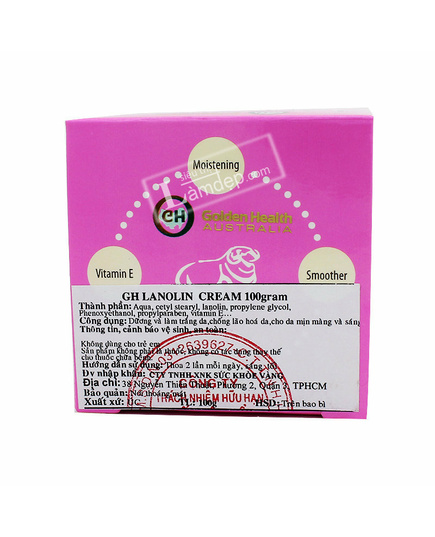 Hình Ảnh Kem Mỡ Cừu Golden Health Lanolin Cream 100gr, 5 hình ảnh - sieuthilamdep.com