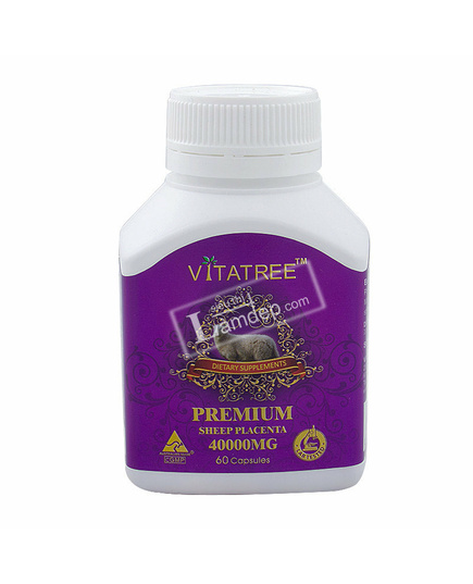 Hình Ảnh Nhau Thai Cừu Vitatree Premium Sheep Placenta 40000mg 60 Viên, 2 hình ảnh - sieuthilamdep.com