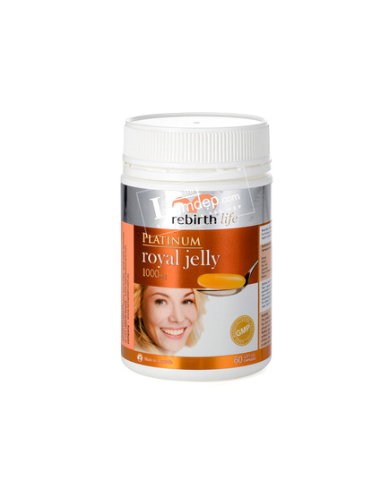Hình Ảnh Sữa Ong Chúa Rebirth Life Platinum Royal Jelly 1000mg, 2 hình ảnh - sieuthilamdep.com