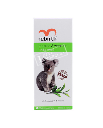 Hình Ảnh Sữa Rửa Mặt Dành Cho Da Nhờn Rebirth Tea Tree & White Tea Facial Wash, 2 hình ảnh - sieuthilamdep.com Hình Ảnh Sữa Rửa Mặt Dành Cho Da Nhờn Rebirth Tea Tree & White Tea Facial Wash, 2 hình ảnh - sieuthilamdep.com