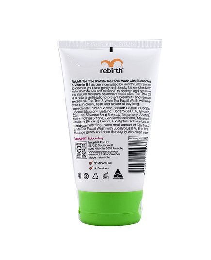 Hình Ảnh Sữa Rửa Mặt Dành Cho Da Nhờn Rebirth Tea Tree & White Tea Facial Wash, 4 hình ảnh - sieuthilamdep.com Hình Ảnh Sữa Rửa Mặt Dành Cho Da Nhờn Rebirth Tea Tree & White Tea Facial Wash, 4 hình ảnh - sieuthilamdep.com