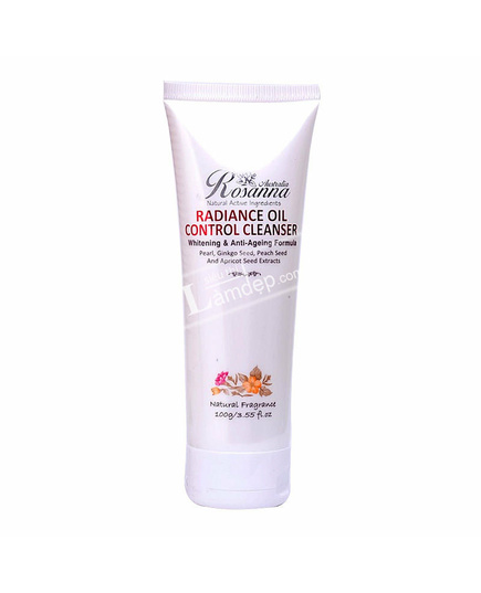 Hình Ảnh Sửa Rửa Mặt Trắng Da, Chống Lão Hóa Rosanna Radiance Oil Control Cleanser 100g, 3 hình ảnh - sieuthilamdep.com Hình Ảnh Sửa Rửa Mặt Trắng Da, Chống Lão Hóa Rosanna Radiance Oil Control Cleanser 100g, 3 hình ảnh - sieuthilamdep.com