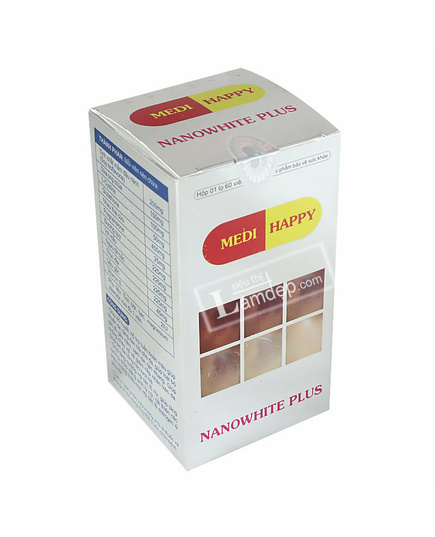 Hình Ảnh Nano White Plus Medi Happy - Viên Uống Làm Trắng Da Điều Trị Nám, 2 hình ảnh - sieuthilamdep.com Hình Ảnh Nano White Plus Medi Happy - Viên Uống Làm Trắng Da Điều Trị Nám, 2 hình ảnh - sieuthilamdep.com